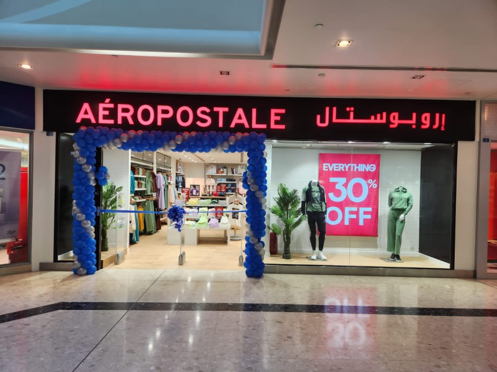 Aeropostale store opens in seef mall bahrain the 2nd store in the region image 2