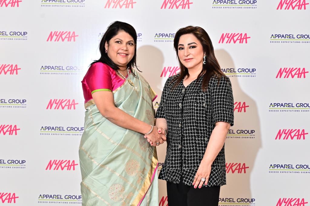 Nykaa enters into a strategic alliance with middle east based apparel group to recreate omnichannel beauty retail platform in the gcc image