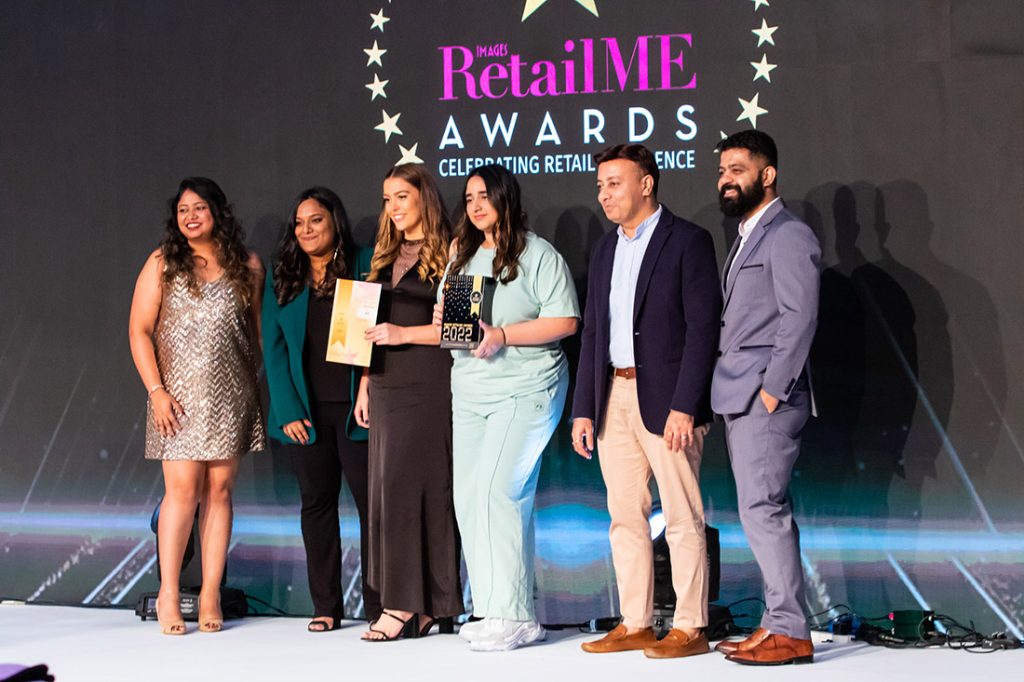 مجموعة أباريل وعلاماتها التجارية تحصد اثنا عشر جائزة في حفل توزيع جوائز Images RetailME 2022