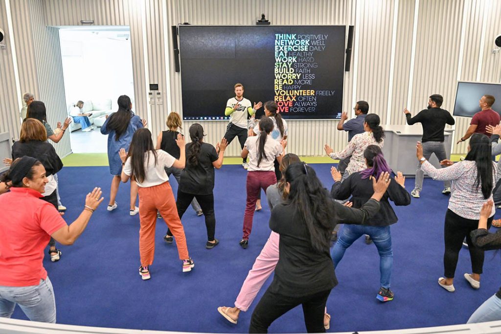 مجموعة أباريل تشارك في تحدي اللياقة البدنية 2022 لتعزيز نمط حياة صحي