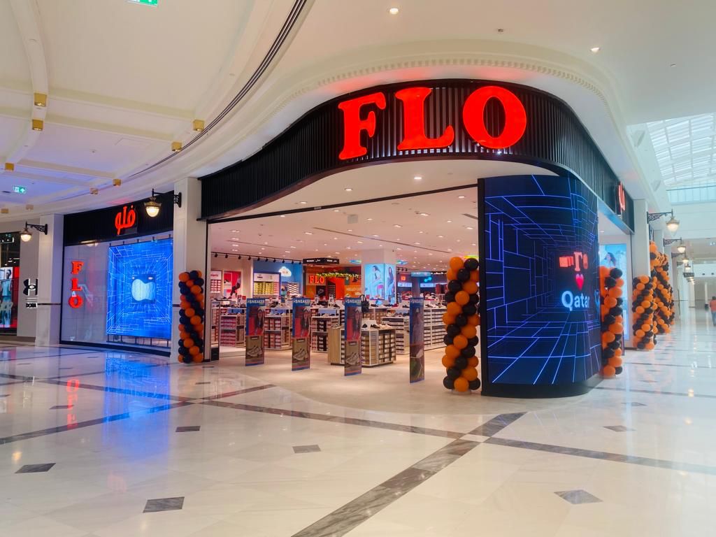 افتتحت فلو أول متجر لها في المنطقة في بلاس فيندوم ، قطر