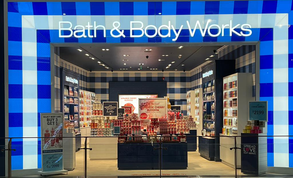 متجر باث أند بودي وركس مفتوح الآن في مول سيتادل، اندور، الهند