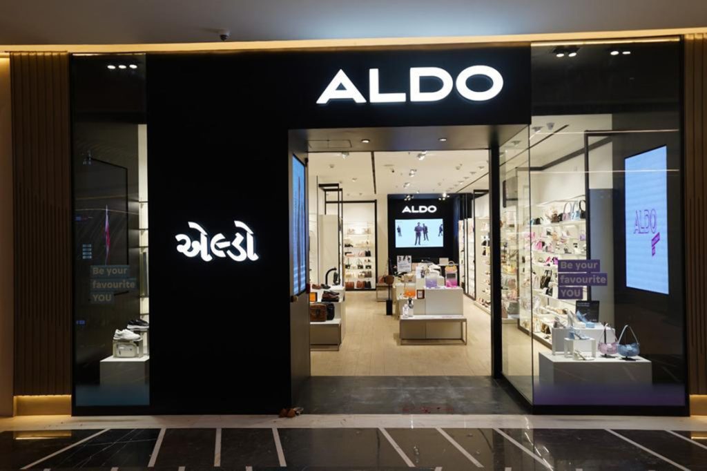 متجر ألدو مفتوح الآن في بالاديوم مول، أحمد أباد، الهند