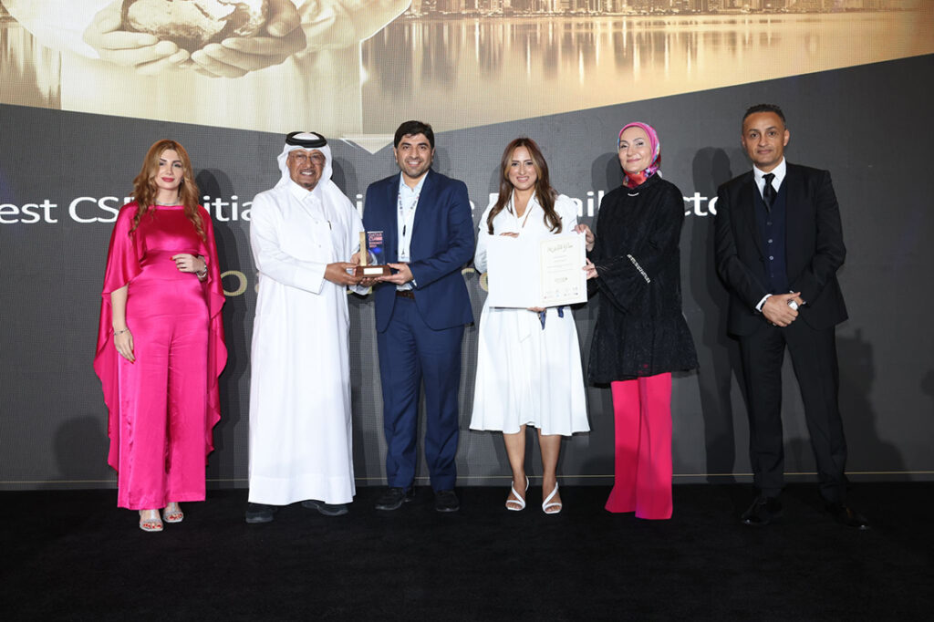 حصلت مجموعة أباريل على جائزة أفضل شركة مسؤولية اجتماعية في قطاع التجزئة ضمن مبادرة المسؤولية الاجتماعية خلال مؤتمر ومعرض قطر للمسؤولية الاجتماعية 