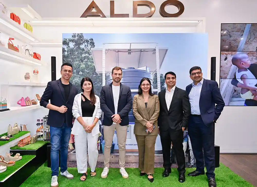 Apparel groups aldo and project maji partners to provide clean water to 1 million people by 2025 image
