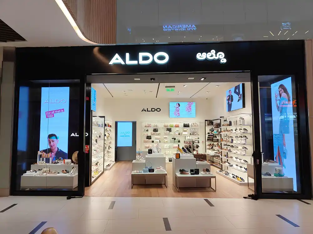 تم افتتاح متجر ألدو في فالكون سيتي في بنغالور في الهند