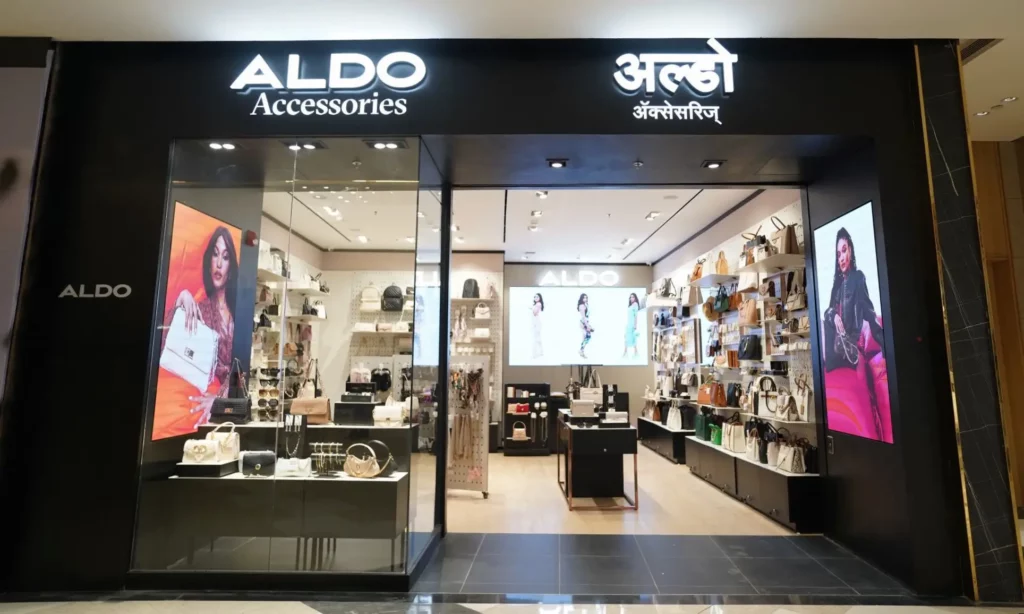 تم افتتاح متجر ألدو إكسسوارات في فينيكس مول في ميلينيوم في بيون ، الهند
