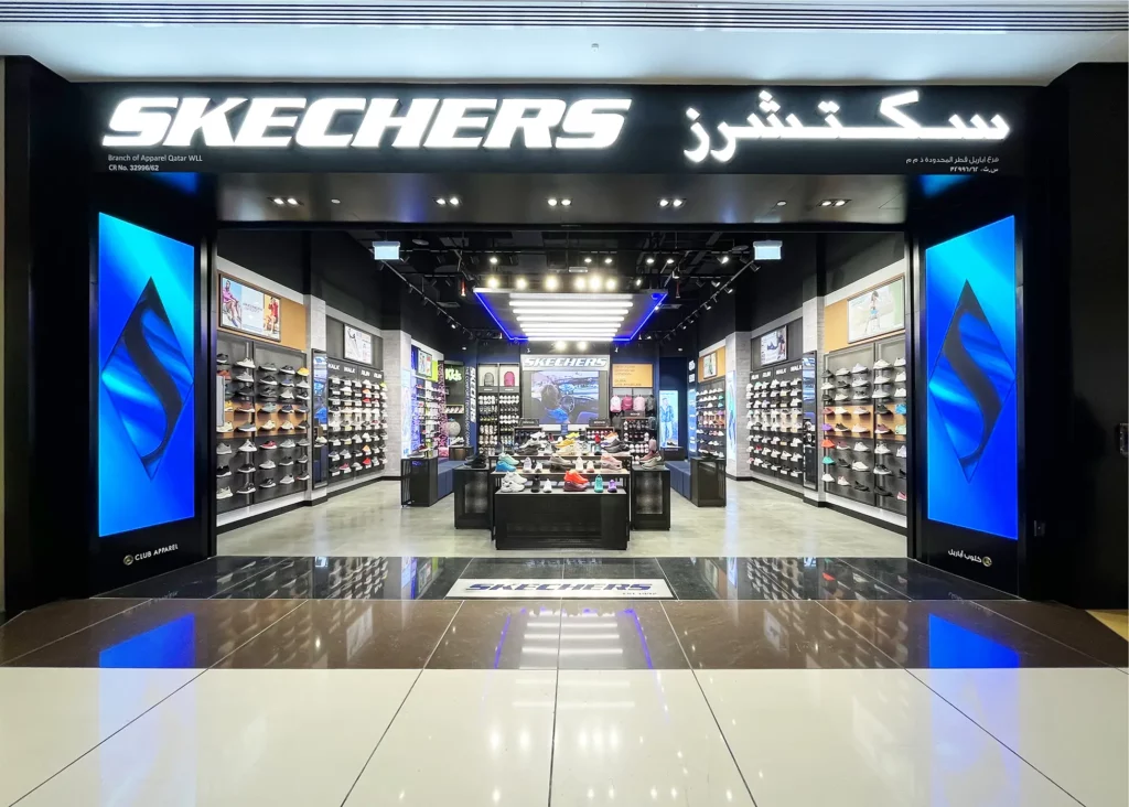تم افتتاح متجر سكتشرز في طوّار مول في الدوحة، قطر