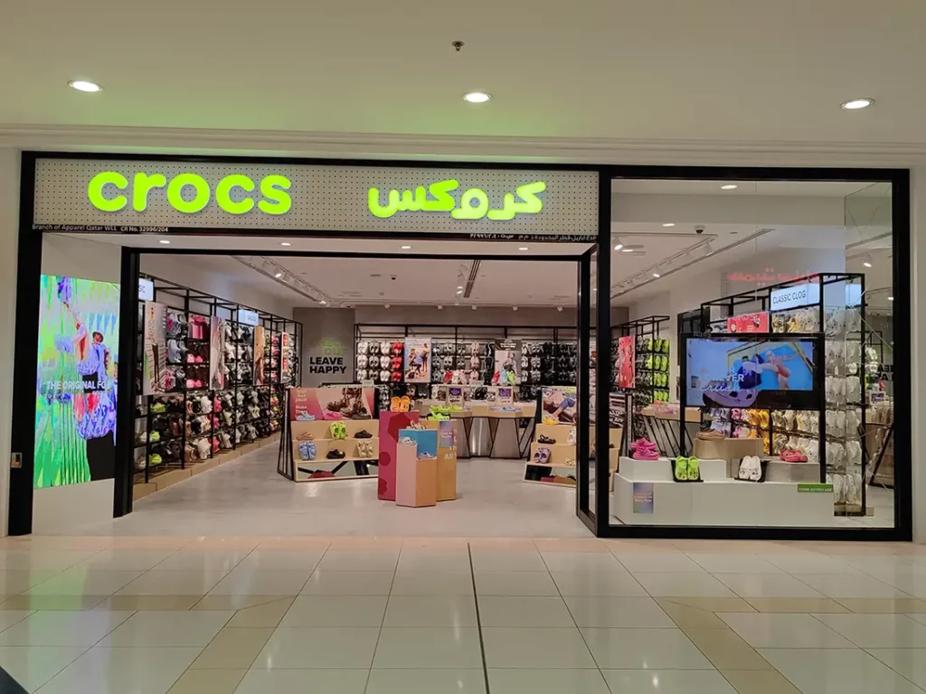 تم افتتاح متجر كروكس في لاندمارك مول في الدوحة قطر