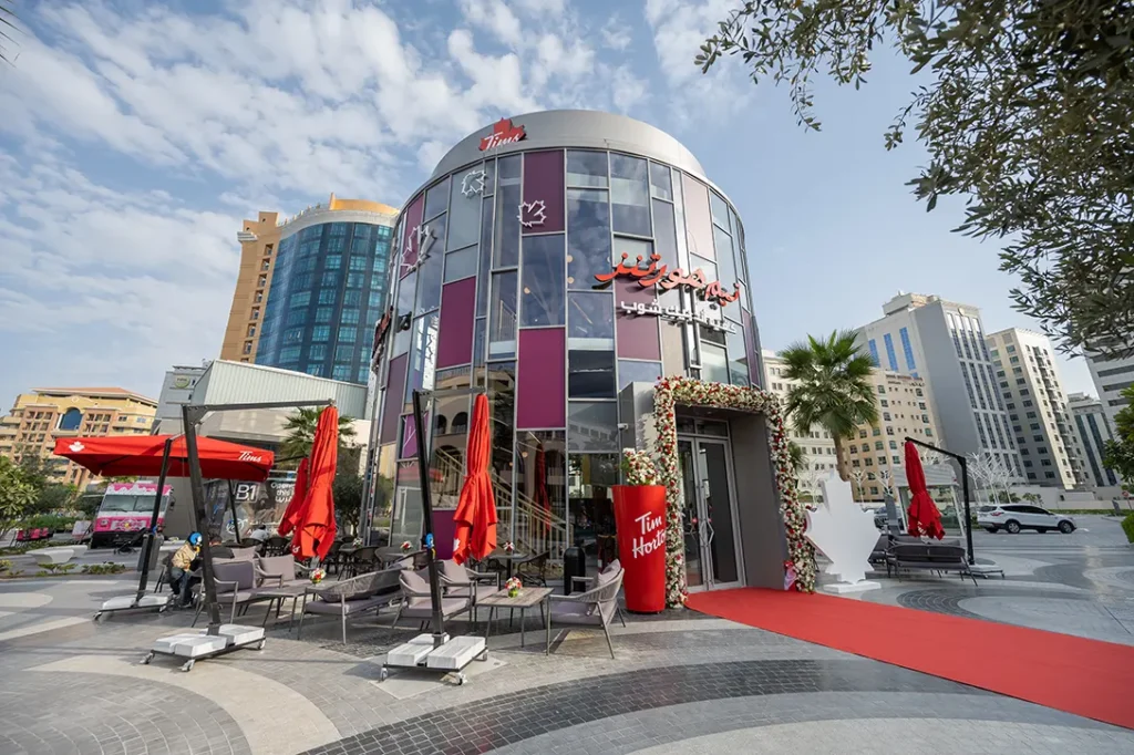 تم افتتاح متجر تيم هورتنز في B1 مول في البرشاء، دبي
