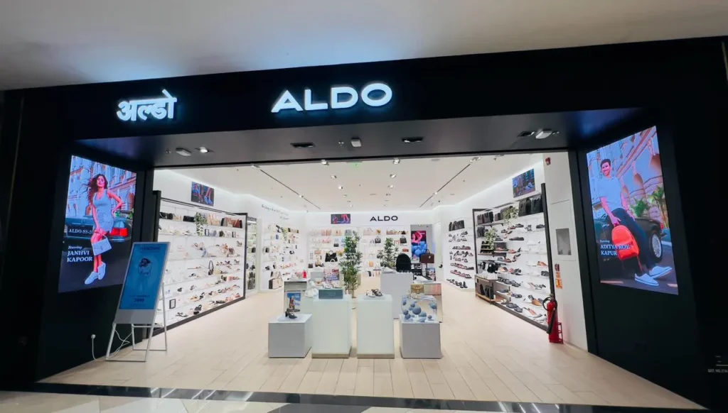 تم افتتاح متجر ألدو في فينيكس مول أوف فينيكس في بيون، الهند