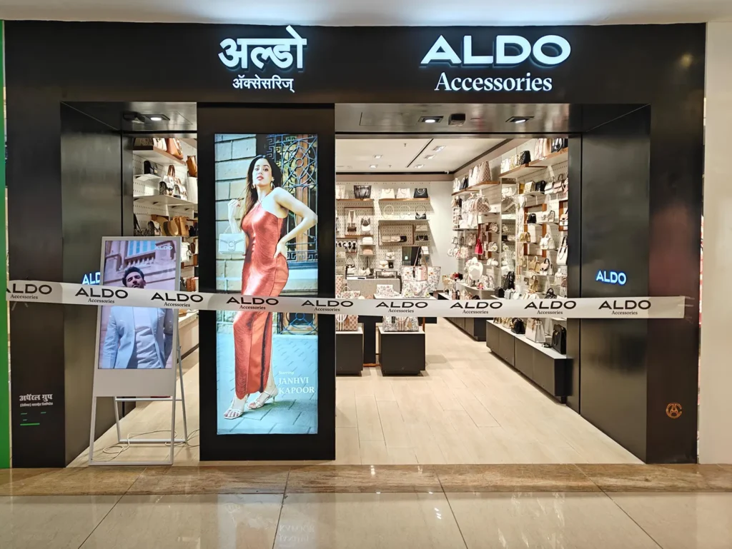 تم افتتاح متجر ألدو إكسسوارات في انوربيت مول في مومباي الهند