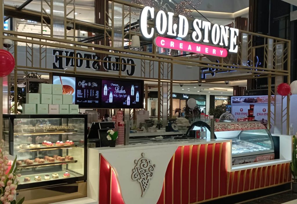 Cold Stone is now open at Riyadh Gallery Mall, KSA