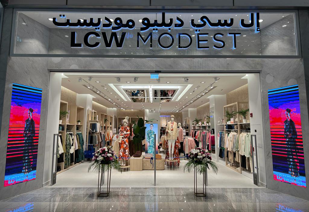 Lcw modest opened its first store in the gcc at doha festival city qatar