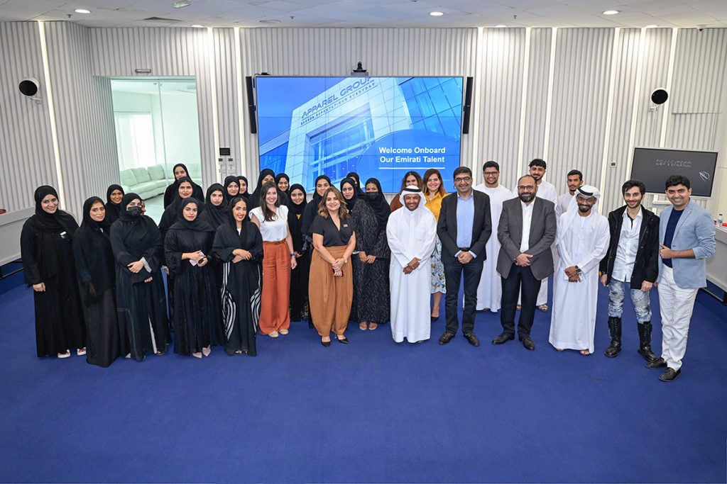 Apparel Group’s Inclusivity Program Continues to Expand as it Recruits 52 Emirati Talents and Offers Career Opportunities to the UAE Nationals