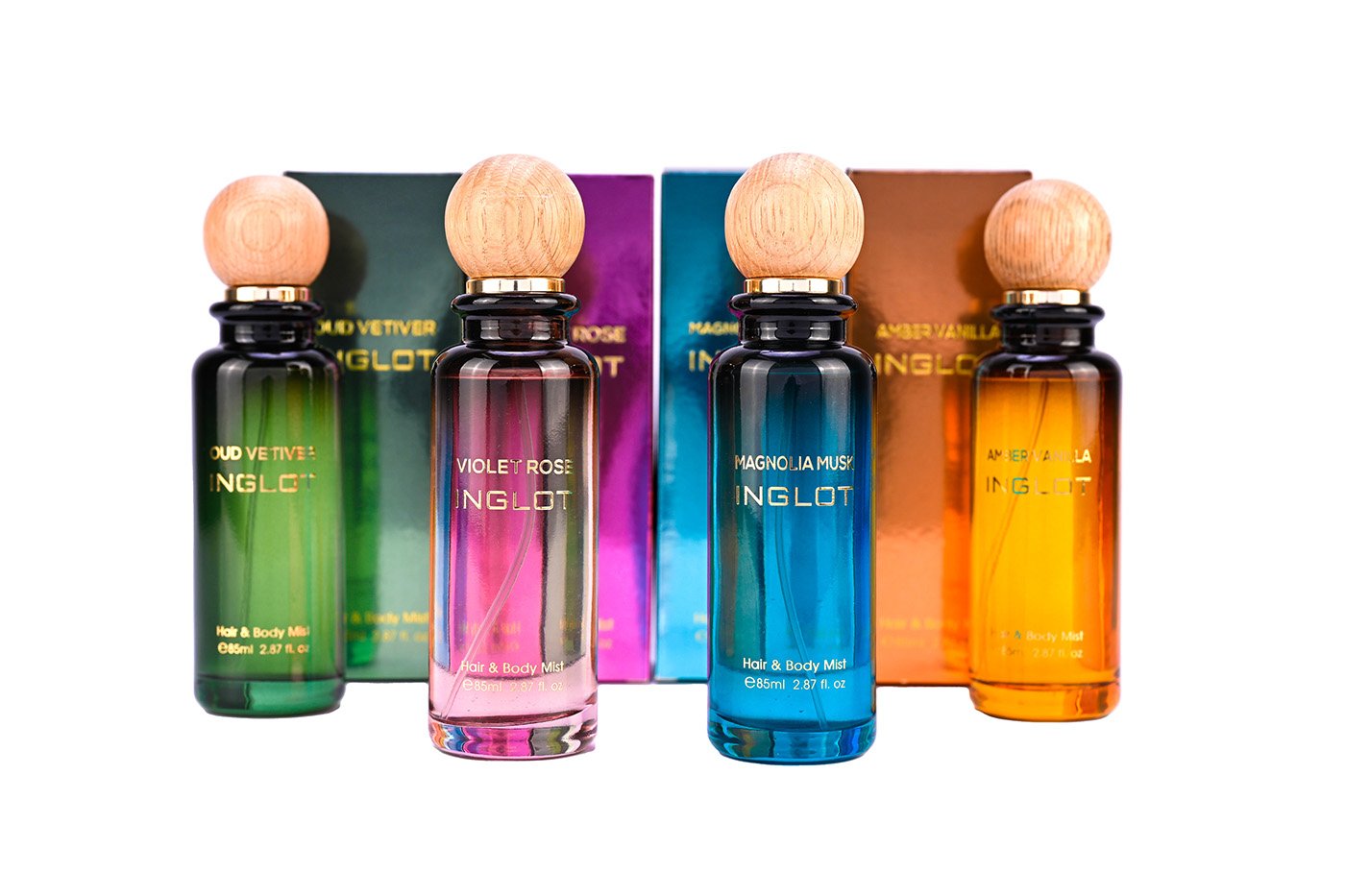 Inglot hair body mists new collections