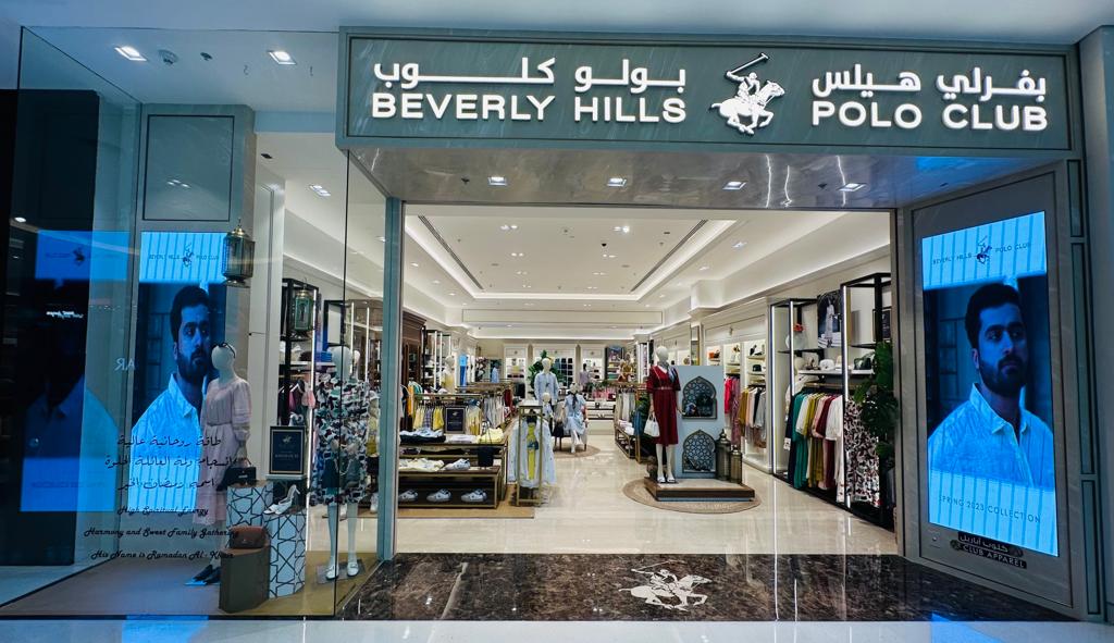 Beverly Hills Polo Club has now opened its second store in Dubai mall, UAE