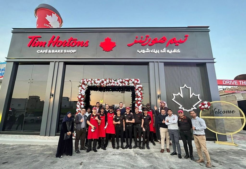 Tim Hortons is now open in Murooj Square, Oman