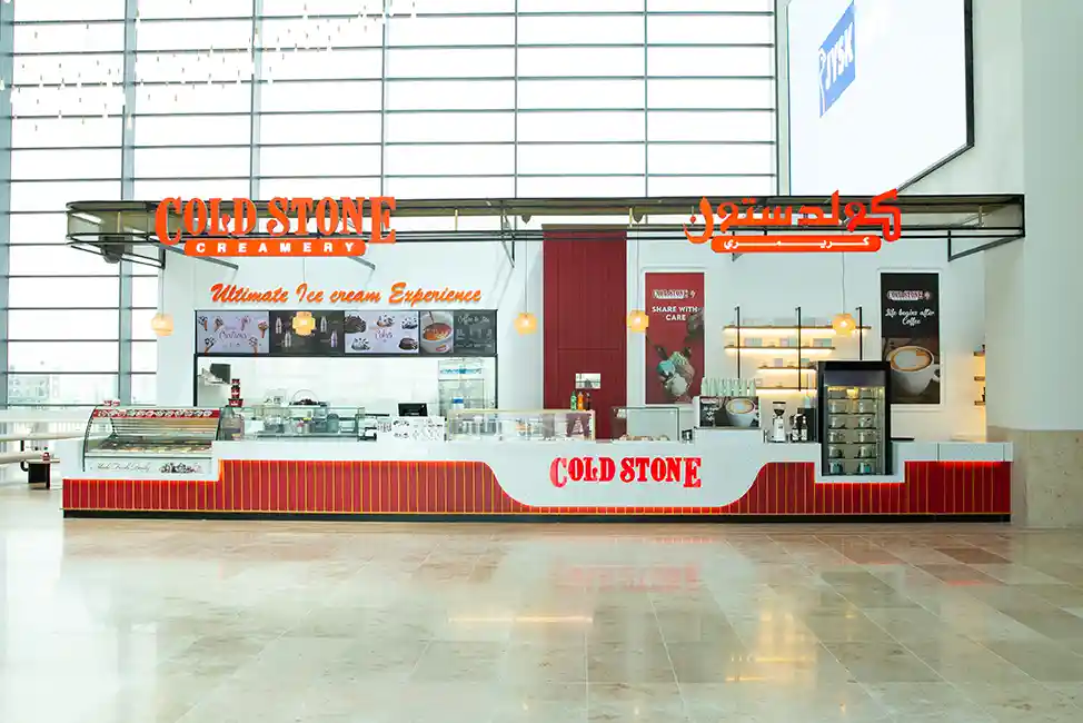 Cold stone creamery is now open at al khiran mall kuwait image