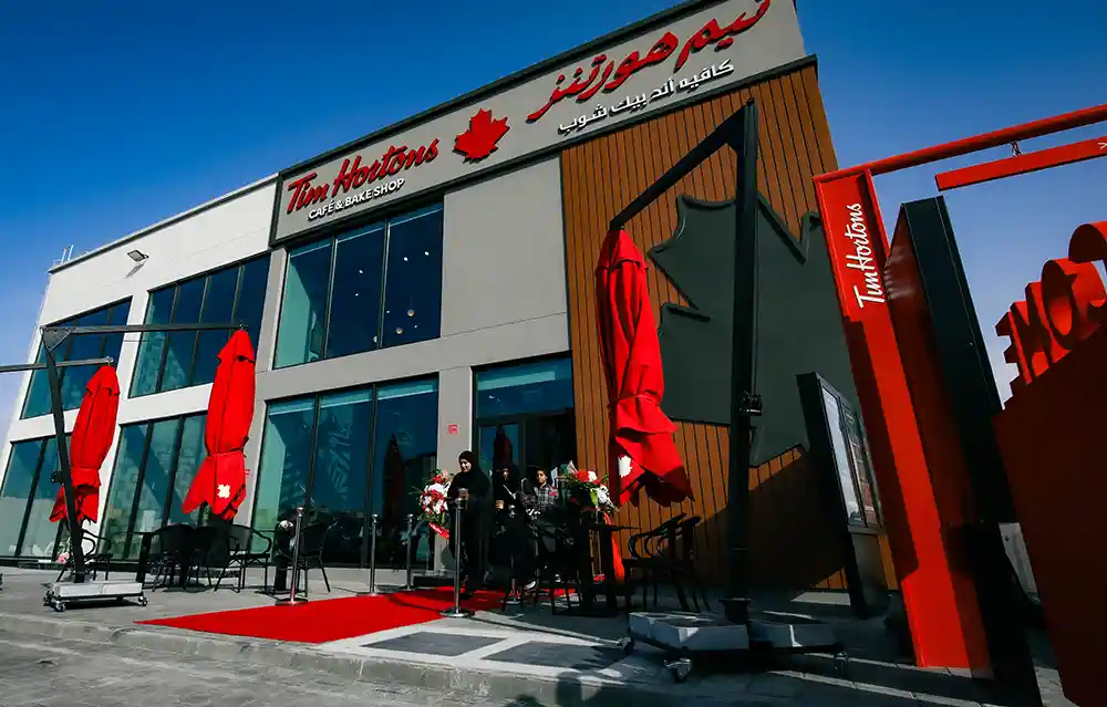 Tim Hortons opens a new branch in Bu Quwah, Bahrain