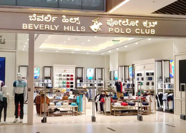 BEVERLY HILLS POLO CLUB is now open in Forum mall, Banglore, India
