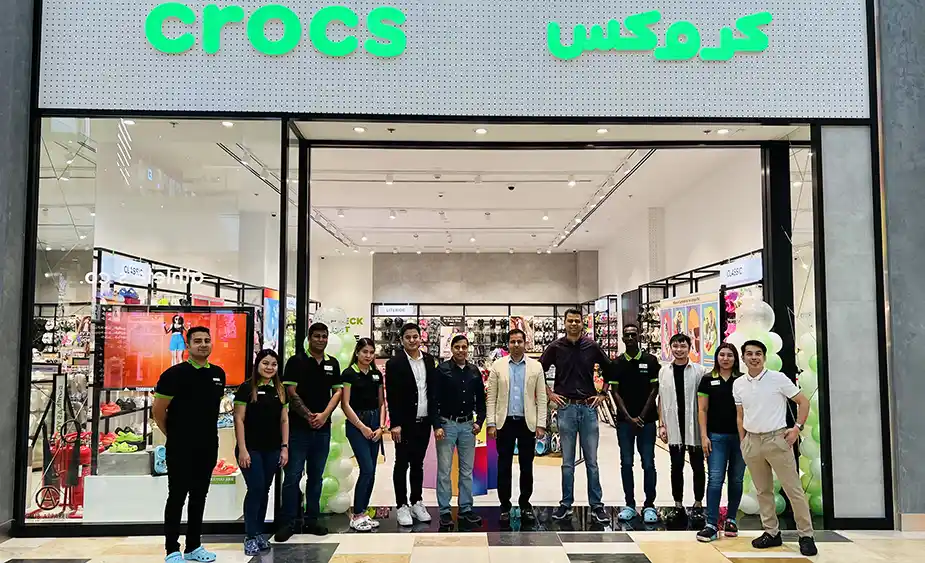 Crocs is now open in Yas Mall, Abu Dhabi, U.A.E