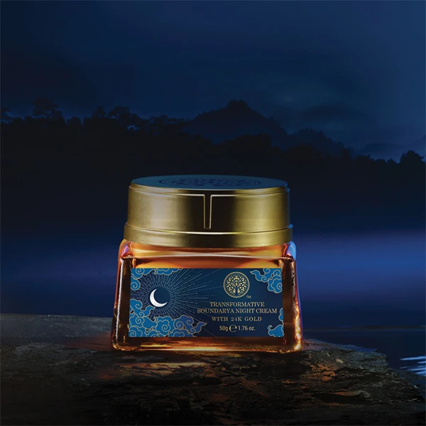 Forest Essentials Transformative Soundarya Night Cream with 24k Gold