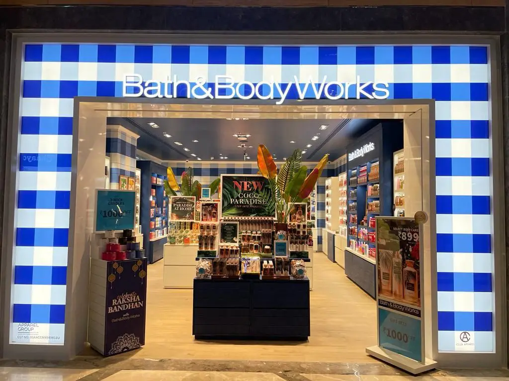Bath & Bodyworks is now open in CP-67 Mall, Mohali, India