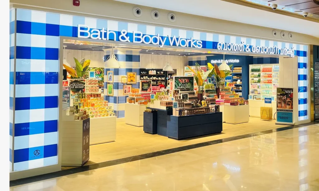 Bath & Body Works is now open in Forum Mall Kochi, India