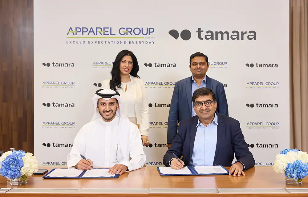 Building on Success: Apparel Group and Tamara Sign Strategic Alliance to Expand Payment Horizons in the UAE, Following a Prosperous Venture in KSA