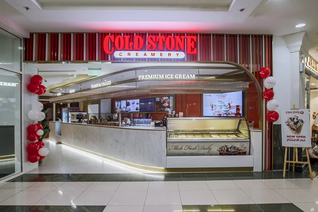 Cold Stone Creamery is Now Open at Othaim Mall Al Rabwa in Riyadh Ksa