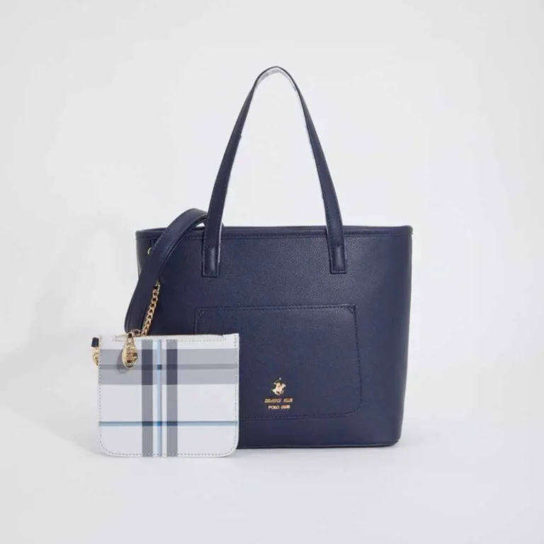 Blue Beverly Hills Polo Club Tote Bag